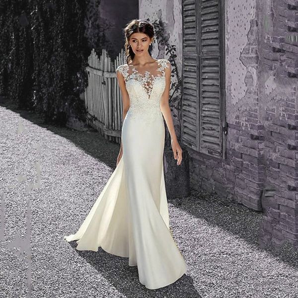 mermaid vintage bride dress sleeveless appliqued 2021 mermaid illusion bride dress vestido de voiva bridal dress evening, Black;red
mermaid vintage bride dress sleeveless appliqued 2021 mermaid illusion bride dress vestido de voiva bridal dress evening, Black;red