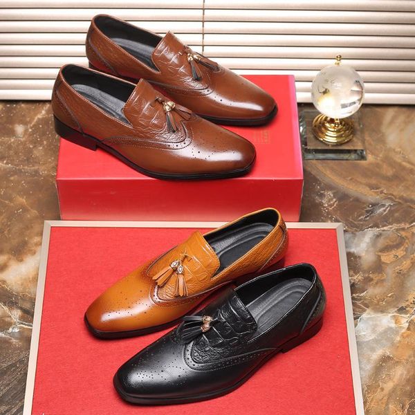 dress shoes british round head business men's fashion leisure feet men plus size from 6-13, Black
dress shoes british round head business men's fashion leisure feet men plus size from 6-13, Black