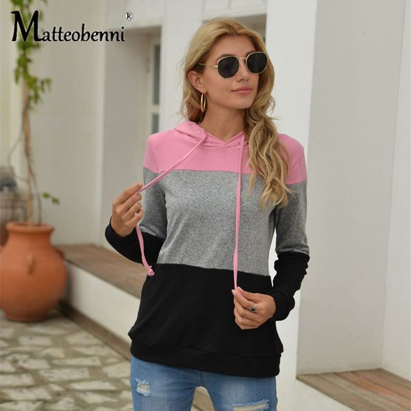 2021 women's fashion long sleeve color block hoodie casual loose comfortable womens hooded sweatshirt autumn new 6z79, Black;white
2021 women's fashion long sleeve color block hoodie casual loose comfortable womens hooded sweatshirt autumn new 6z79, Black;white