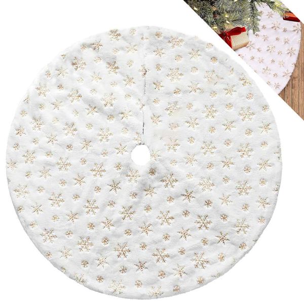 christmas decorations snowflake patterns tree skirt mat 90cm/120cm rug home navidad gold/silver foot carpet
christmas decorations snowflake patterns tree skirt mat 90cm/120cm rug home navidad gold/silver foot carpet