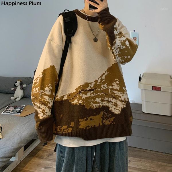 men's sweaters autumn sweater men warm fashion pullover retro casual knitted wild loose korean knit mens clothes, White;black
men's sweaters autumn sweater men warm fashion pullover retro casual knitted wild loose korean knit mens clothes, White;black
