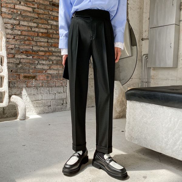2021 new men's fashion casual business design cotton black color suit pants loose formal high-quality trousers size 28-34 zwi5
2021 new men's fashion casual business design cotton black color suit pants loose formal high-quality trousers size 28-34 zwi5