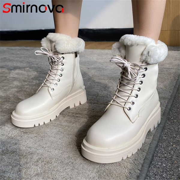 boots smirnova 2021 big size 34-43 thick fur snow women winter shoes lace up fashion casual ankle white, Black
boots smirnova 2021 big size 34-43 thick fur snow women winter shoes lace up fashion casual ankle white, Black