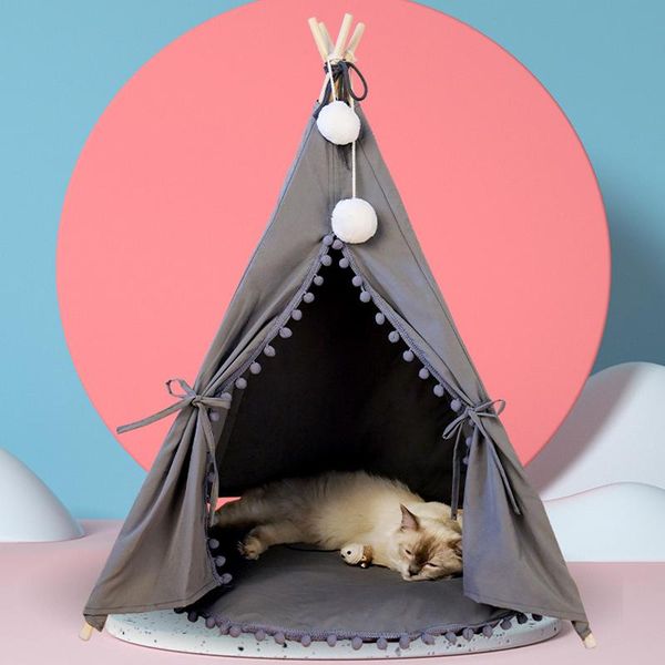 kennels & pens pet teepee tent for dogs cats, 31inches larger space house small medium with double-sided cushion
kennels & pens pet teepee tent for dogs cats, 31inches larger space house small medium with double-sided cushion