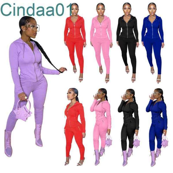 women tracksuits two pieces set deisgner outfits slim autumn hooded long sleeve pants solid colour zipper sport sportwear, Gray
women tracksuits two pieces set deisgner outfits slim autumn hooded long sleeve pants solid colour zipper sport sportwear, Gray