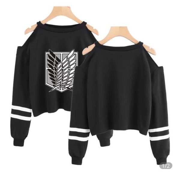 women hoodie attack on titan sweatshirt harajuku hip hop cott 's, Black
women hoodie attack on titan sweatshirt harajuku hip hop cott 's, Black