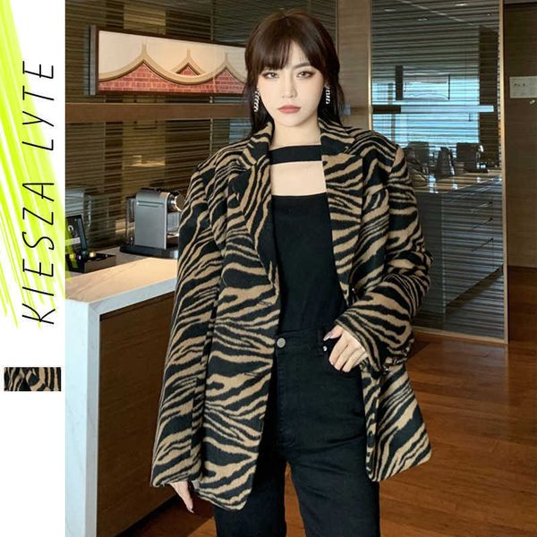 autumn winter women fashion suit blazer thick warm loose brown zebra wool jacket coat female outerwear 210608, White;black
autumn winter women fashion suit blazer thick warm loose brown zebra wool jacket coat female outerwear 210608, White;black