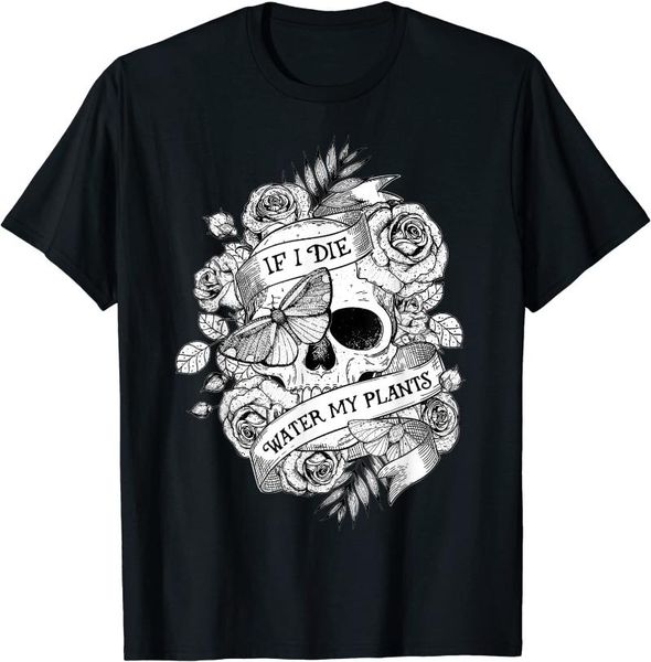 men's t-shirts vintage retro funny gardening if i die water my plants t-shirt, White;black
men's t-shirts vintage retro funny gardening if i die water my plants t-shirt, White;black
