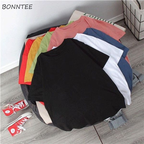 women's t-shirt women 5 quarter sleeve t-shirts summer female solid 100% cotton cozy breathable all-match basic ulzzang korean fashion, White
women's t-shirt women 5 quarter sleeve t-shirts summer female solid 100% cotton cozy breathable all-match basic ulzzang korean fashion, White