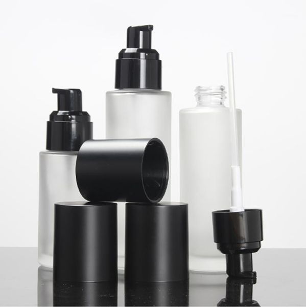 storage bottles & jars glass bottle with pump,80ml clear frosted lotion/spray pump
storage bottles & jars glass bottle with pump,80ml clear frosted lotion/spray pump