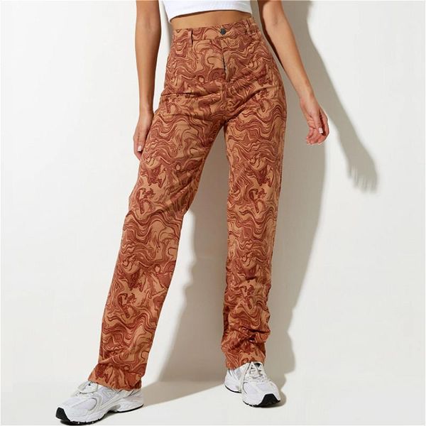 women's pants & capris 2021 fashion printed straight women high waist long casual vintage trousers summer autumn streetwear harajuku, Black;white
women's pants & capris 2021 fashion printed straight women high waist long casual vintage trousers summer autumn streetwear harajuku, Black;white