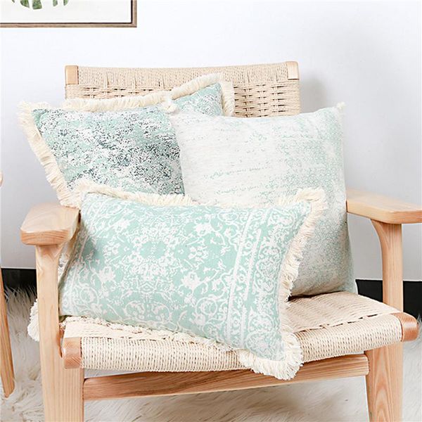 cushion/decorative pillow vintage cover 45x45cm green cushion cotton linen with tassles for home decoration living room retro
cushion/decorative pillow vintage cover 45x45cm green cushion cotton linen with tassles for home decoration living room retro