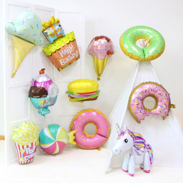 party decoration ice cream donuts balloons aluminum foil summer sweety decor happy birthday event decorations
party decoration ice cream donuts balloons aluminum foil summer sweety decor happy birthday event decorations