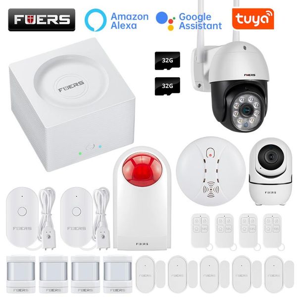 fuers wifi gsm tuya smart home security alarm system security home kit siren wireless alarm app control motion detector sensor
fuers wifi gsm tuya smart home security alarm system security home kit siren wireless alarm app control motion detector sensor