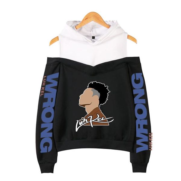 women's hoodies & sweatshirts luh kel off shoulder women long sleeve hooded sweatshirt fashion casual streetwear clothes, Black
women's hoodies & sweatshirts luh kel off shoulder women long sleeve hooded sweatshirt fashion casual streetwear clothes, Black