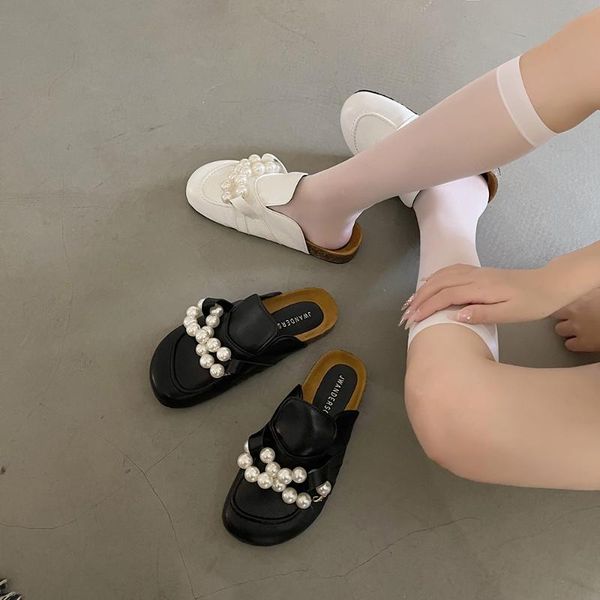 slippers half women outer wear flat bottom 2021 summer without heel lazy sandals and, Black
slippers half women outer wear flat bottom 2021 summer without heel lazy sandals and, Black