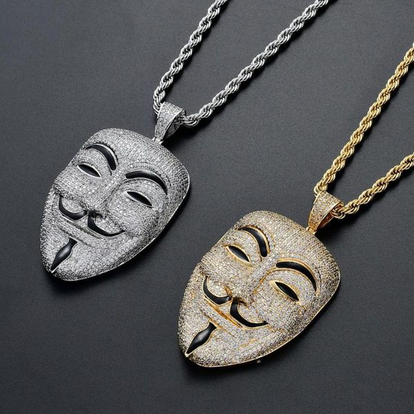 pendant necklaces large size iced out bling cz mask pendants hip hop necklace brass for men jewelry party gift cn105, Silver
pendant necklaces large size iced out bling cz mask pendants hip hop necklace brass for men jewelry party gift cn105, Silver