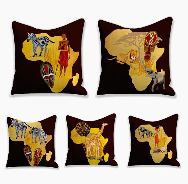 pillow case animal africa mainland square cushion cover polyester throw pillows cushions for home decor 45x45cm
pillow case animal africa mainland square cushion cover polyester throw pillows cushions for home decor 45x45cm