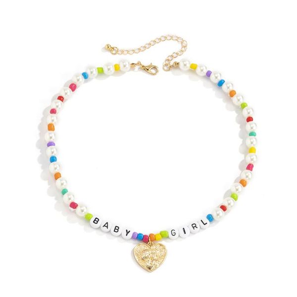 pendant necklaces trendy pearl letter love heart choker necklace for women girl charm beads boho jewelry gift, Silver
pendant necklaces trendy pearl letter love heart choker necklace for women girl charm beads boho jewelry gift, Silver