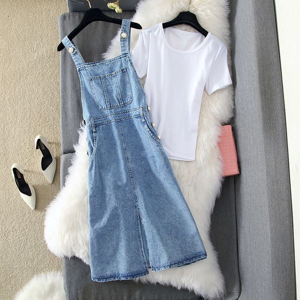 long denim dress 2021 spring white shirt + belts jeans dressed in summer 2 female ensemble wearing suit y166 qeql, Black
long denim dress 2021 spring white shirt + belts jeans dressed in summer 2 female ensemble wearing suit y166 qeql, Black