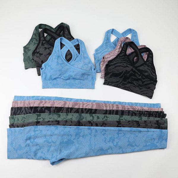 yoga outfit camo suit workout clothes for women sports bra and leggings set wear gym clothing seamless fitness
yoga outfit camo suit workout clothes for women sports bra and leggings set wear gym clothing seamless fitness