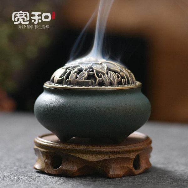 fragrance lamps chinese ceramics incense burner living room zen charcoal vaporizer incensario home decor db60xx
fragrance lamps chinese ceramics incense burner living room zen charcoal vaporizer incensario home decor db60xx