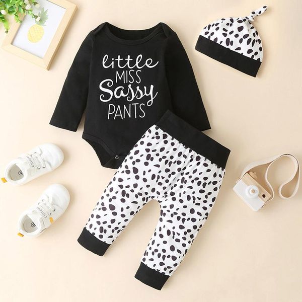 newborn 3pcs set infant baby boys 2021 autumn winter letter romper o-neck long-sleeved + spots pants+hat children clothes, White
newborn 3pcs set infant baby boys 2021 autumn winter letter romper o-neck long-sleeved + spots pants+hat children clothes, White