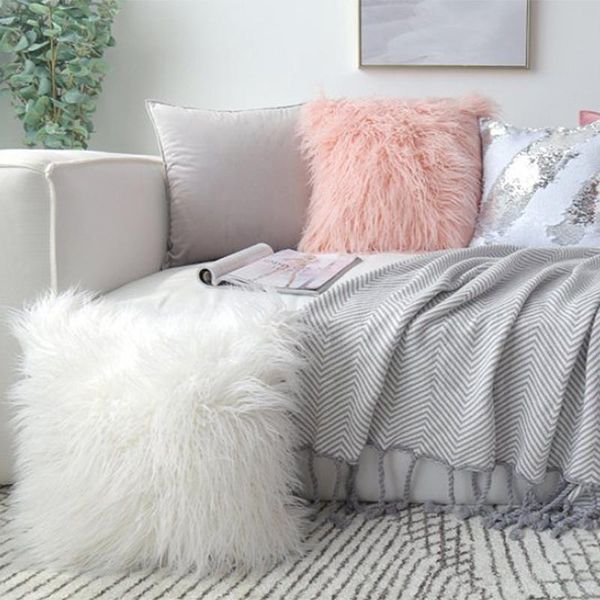 cushion/decorative pillow 45*45cm nordic style shaggy fluffy cover pillowcase super soft plush faux fur throw case home bedroom sofa decorat
cushion/decorative pillow 45*45cm nordic style shaggy fluffy cover pillowcase super soft plush faux fur throw case home bedroom sofa decorat
