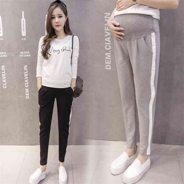 063# autumn spring maternity sport pants elastic waist belly casual trousers clothes for pregnant women pregnancy 210721, White
063# autumn spring maternity sport pants elastic waist belly casual trousers clothes for pregnant women pregnancy 210721, White