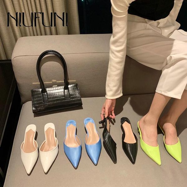 slippers small pointed toe stiletto sandals simple shallow mouth baotou women's one-foot beach solid color shoes, Black
slippers small pointed toe stiletto sandals simple shallow mouth baotou women's one-foot beach solid color shoes, Black