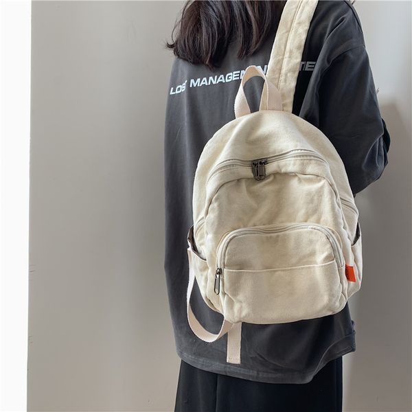 canvas women backpack vintage small school bags women zipper travel female fashion solid casual schoolbags
canvas women backpack vintage small school bags women zipper travel female fashion solid casual schoolbags