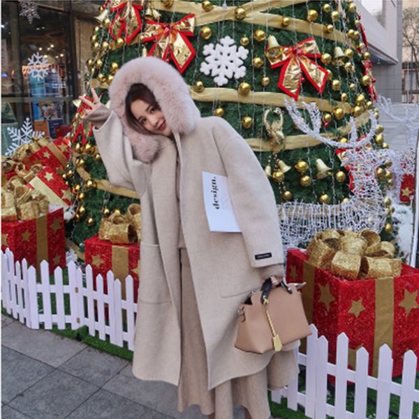 women's jackets arrival mid-long casual loose thickness women's wool warm in the elegant fashion lady cashmere female coat spring, Black;brown
women's jackets arrival mid-long casual loose thickness women's wool warm in the elegant fashion lady cashmere female coat spring, Black;brown