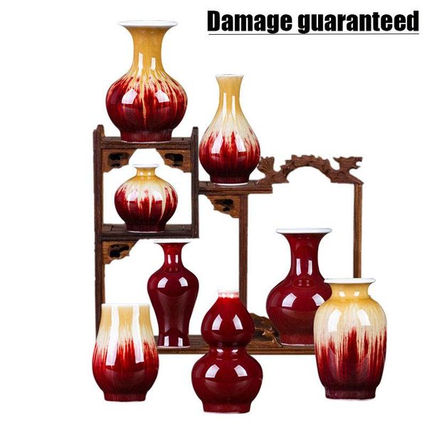 vases jingdezheng red glaze ceramics kiln small vase home accessories crafts decoration
vases jingdezheng red glaze ceramics kiln small vase home accessories crafts decoration