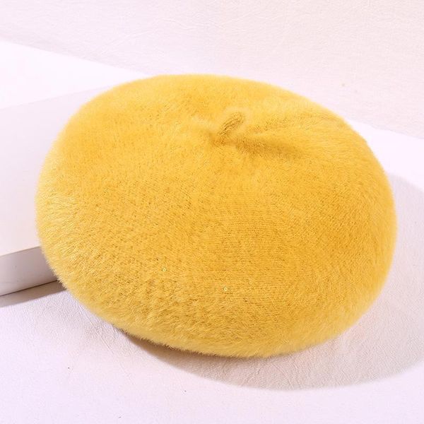beanies hat women's autumn and winter warm solid color wool beret british retro fashion cute casual korean-style painter cap1
beanies hat women's autumn and winter warm solid color wool beret british retro fashion cute casual korean-style painter cap1