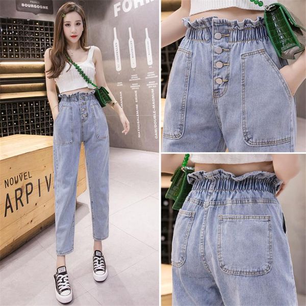 women's jeans 2021 fashion autumn casual women blue slim lady high waist harem pants big size bud denim pant thousers outwear wz1447
women's jeans 2021 fashion autumn casual women blue slim lady high waist harem pants big size bud denim pant thousers outwear wz1447