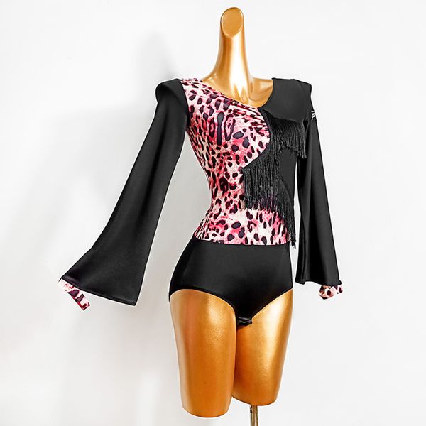 latin dance costume female ballroom dance fringe long sleeves latin dance practice shirt samba tap dancing bodysuit vdb2714, Black;red
latin dance costume female ballroom dance fringe long sleeves latin dance practice shirt samba tap dancing bodysuit vdb2714, Black;red