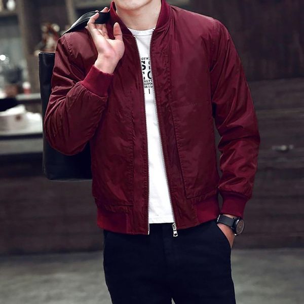 spring autumn casual solid slim bomber coat men overcoat baseball jackets men's streetwear jacket mais la veste, Black;brown
spring autumn casual solid slim bomber coat men overcoat baseball jackets men's streetwear jacket mais la veste, Black;brown