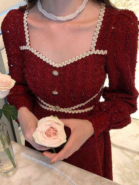 casual dresses color contrast square neck french hepburn red dr's chic high sense women's, Black;gray
casual dresses color contrast square neck french hepburn red dr's chic high sense women's, Black;gray