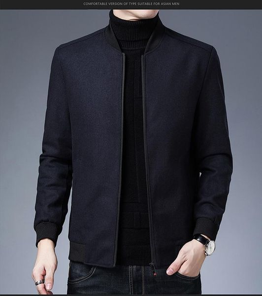 men's jackets brand casual fashion baseball collar autumn winter mens coat 2021 men clothing jacket solid classic windbreaker, Black;brown
men's jackets brand casual fashion baseball collar autumn winter mens coat 2021 men clothing jacket solid classic windbreaker, Black;brown