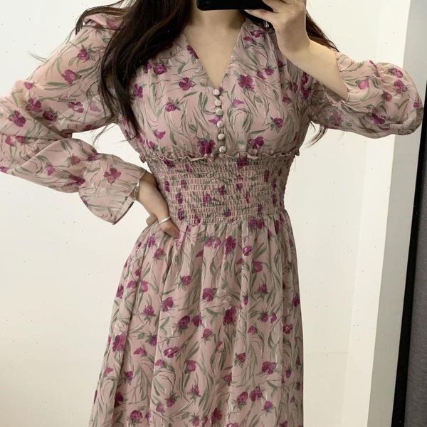 flower dress women floral chiffon vestidos maxi vestido beach spring pink korean long sleeve v neck ropa mujer sukienki, Black;gray
flower dress women floral chiffon vestidos maxi vestido beach spring pink korean long sleeve v neck ropa mujer sukienki, Black;gray