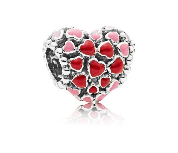 fits pandora original bracelets 20pcs pink & red heart enamel charms beads silver charms bead for women diy european necklace jewelry, Black
fits pandora original bracelets 20pcs pink & red heart enamel charms beads silver charms bead for women diy european necklace jewelry, Black