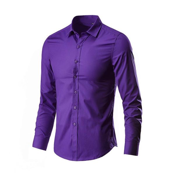 men's casual shirts long sleeve shirt easy iron slim fit wrinkle perfect business, White;black
men's casual shirts long sleeve shirt easy iron slim fit wrinkle perfect business, White;black