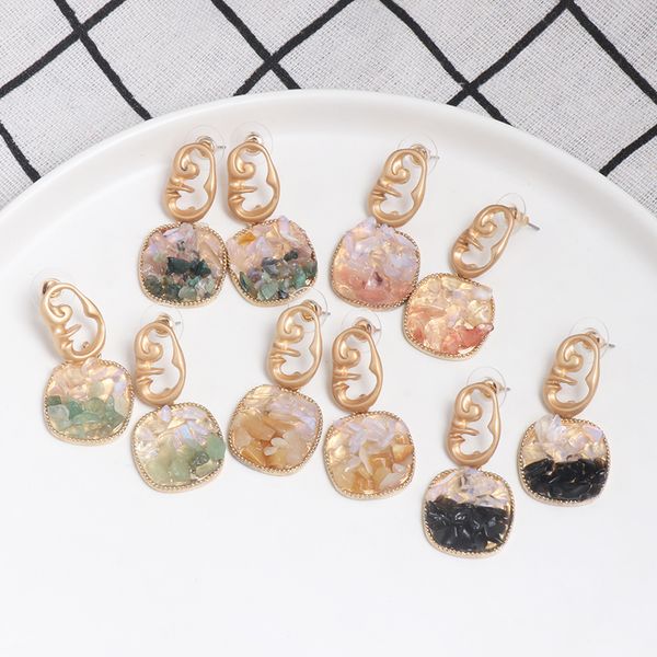 bohemian stone dangle earrings for women elegant wedding jewelry vintage hanging drop earings party, Silver
bohemian stone dangle earrings for women elegant wedding jewelry vintage hanging drop earings party, Silver