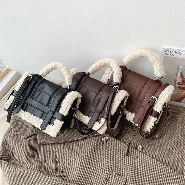 fashion plush tote womens handbag casual lambswool pu leather shoulder messenger bags for women new womens designer bag purse
fashion plush tote womens handbag casual lambswool pu leather shoulder messenger bags for women new womens designer bag purse