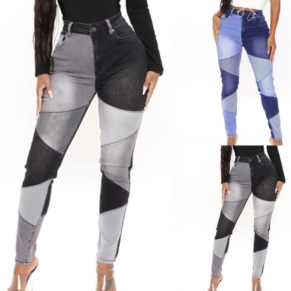 women's jeans streetwear bodycon woman fashion patchwork harajuku aesthetic pants for women high waisted denim calça, Blue
women's jeans streetwear bodycon woman fashion patchwork harajuku aesthetic pants for women high waisted denim calça, Blue
