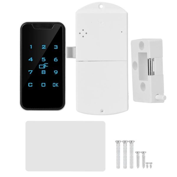 smart lock home digital rfid password contact keypad electronic cabinet office