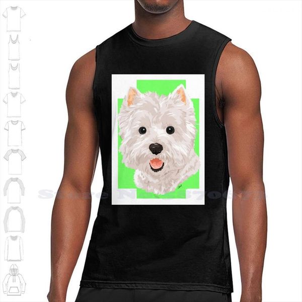 west highland white terrier black tank men women westie dog pet wire haired, White;black
west highland white terrier black tank men women westie dog pet wire haired, White;black