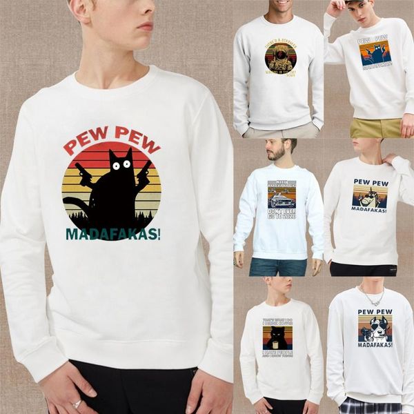 men's hoodies & sweatshirts autumn classic long-sleeved sweatshirt pullover men casual cartoon animation printing series round neck war, Black
men's hoodies & sweatshirts autumn classic long-sleeved sweatshirt pullover men casual cartoon animation printing series round neck war, Black