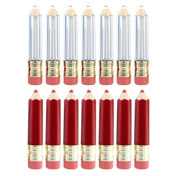storage bottles & jars 14pcs pencil shape empty lip gloss tube refillable container for diy
storage bottles & jars 14pcs pencil shape empty lip gloss tube refillable container for diy