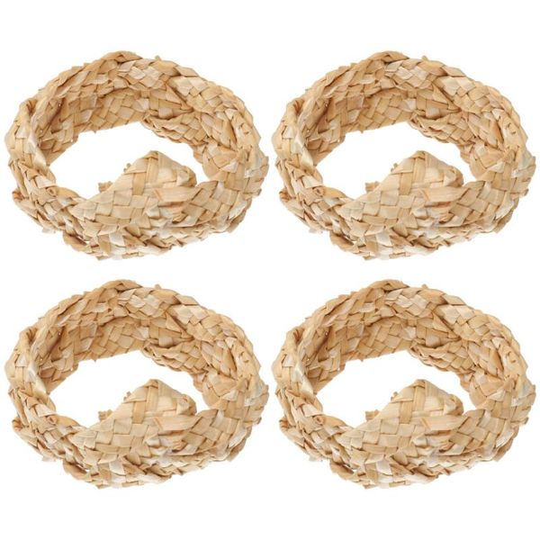 napkin rings 4pcs country style woven ring hand-woven straw kitchen
napkin rings 4pcs country style woven ring hand-woven straw kitchen